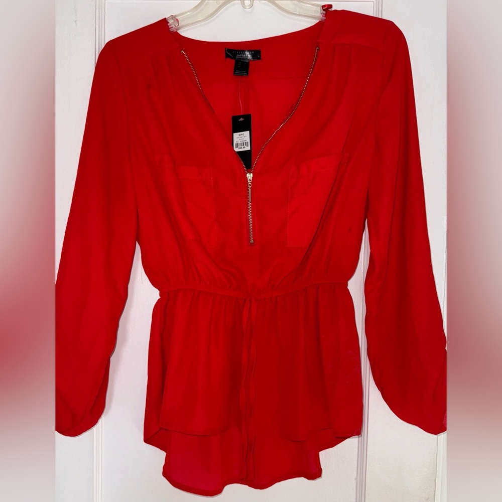 Red Blouse
